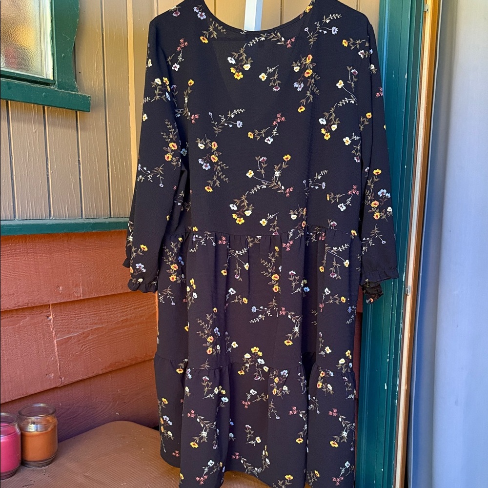 Perfect Fall Tea Dress - Picture 2 of 4